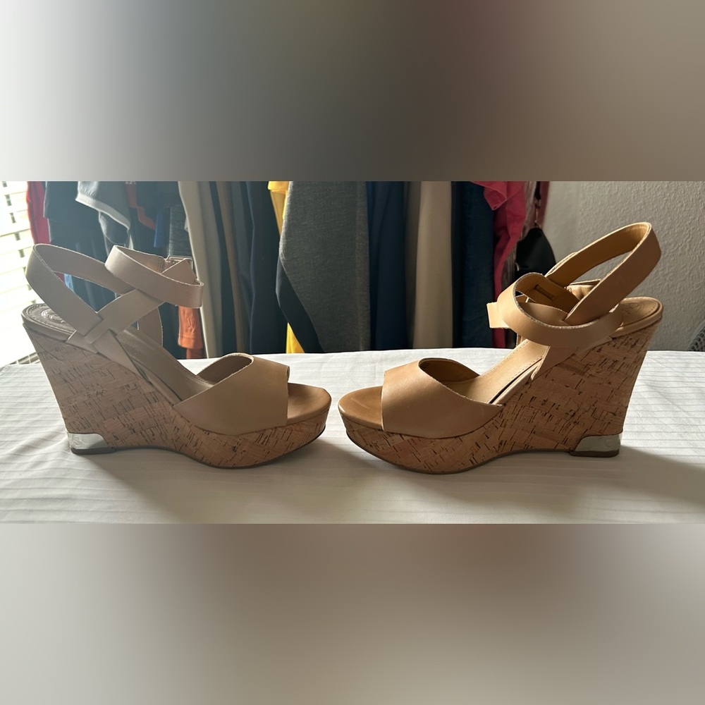 Guess Nude Wedges